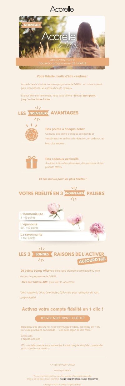 🌸 Découvrez notre programme fidélité + -15% offerts à l’inscription !