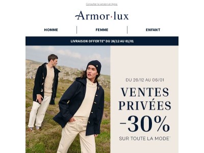 Ventes privées c'est parti!