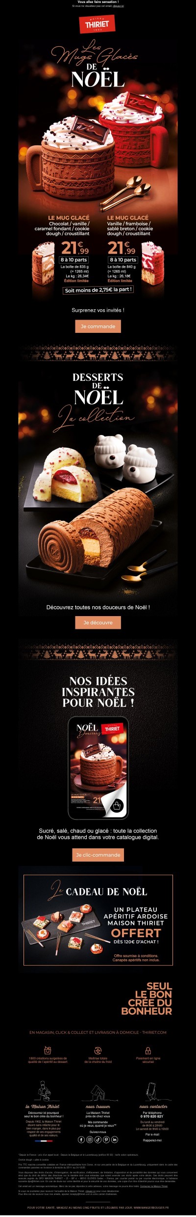 Offrez-vous les desserts stars de Noël !