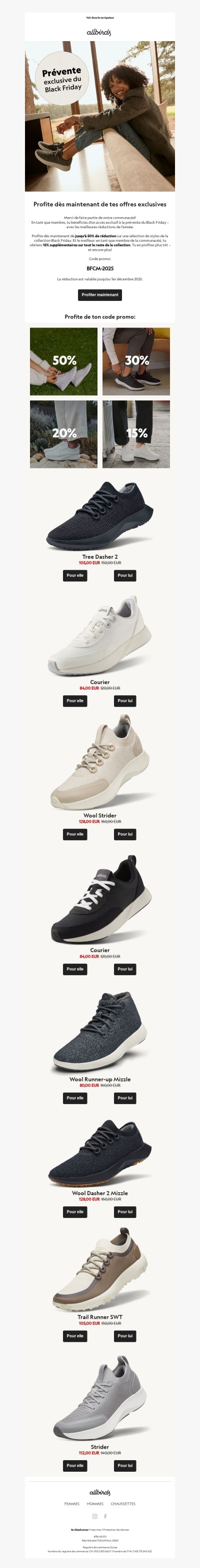 Ton accès exclusif au prévente Black Friday✨