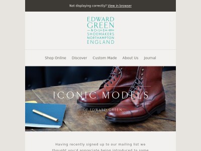 Iconic models of Edward Green