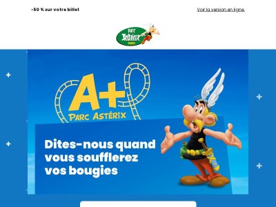 Une offre A+ pour votre anniversaire