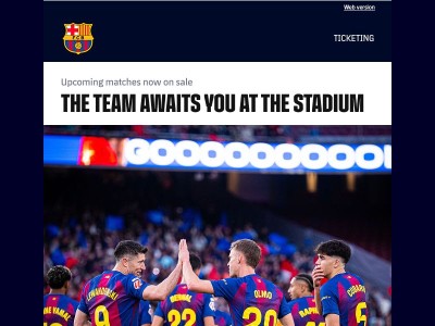 🔵🔴 The team awaits you at Spotify Camp Nou! Buy your tickets!