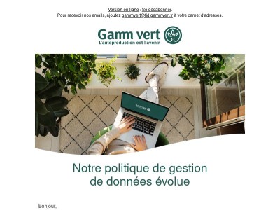 📢 Notre politique de gestion de données évolue