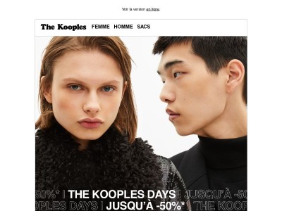 The Kooples Days | Jusqu'à -50%