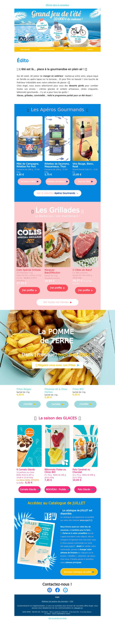 🍧 C’est la saison des Glaces : Profitez des Promotions ! 😍🎁