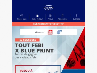 🔥 Jusqu’à -25 % sur febi & Blue Print