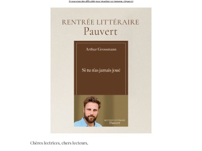 La Rentrée Littéraire des Éditions Pauvert