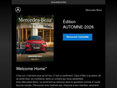 Votre nouveau Mercedes-Benz Magazine