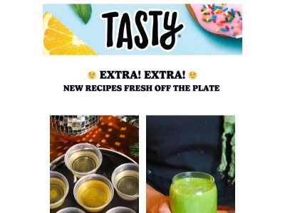 Champagne Jell-O Shots and more new recipes from Tasty!