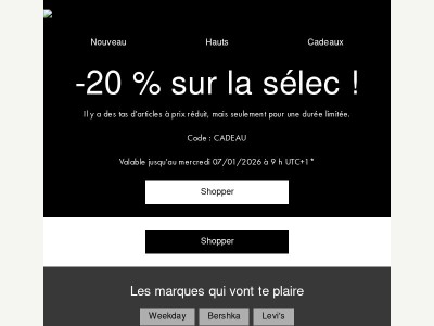 -20 % sur la sélec !