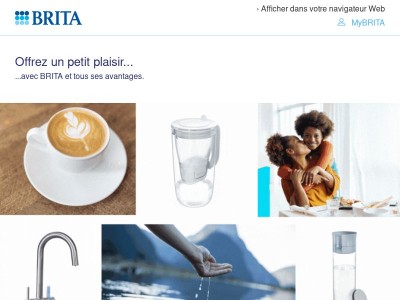 Offrez un bonheur durable avec BRITA !
