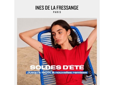 Nos Soldes sont lancées ! Nouvelles remises jusqu’à -50%