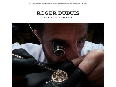 Quel est votre univers Roger Dubuis?