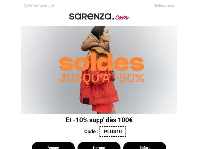 Deuxième démarque : encore + de bonnes affaires à saisir 🛍️🔥