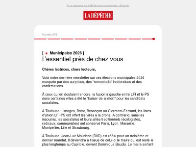 Municipales 2026 : les coulisses des victoires et des défaites, nos reportages et nos analyses dans les points chauds et les QG des candidats