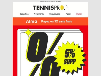 SOLDES | 5% supp pour se faire plaisir les premiers jours