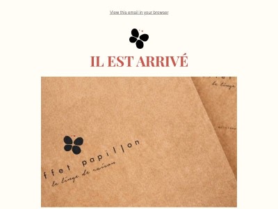 Il est arrivé !!