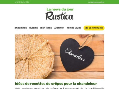 Idées de recettes de crêpes pour la chandeleur