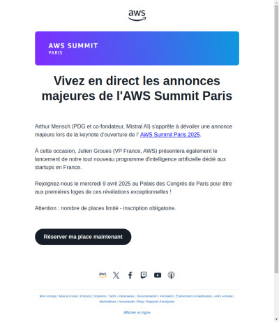 Exclusivité | Annonces majeures - Soyez les premiers informés