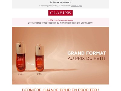 ⌛ DERNIÈRES HEURES : Votre offre exclusive Double Serum