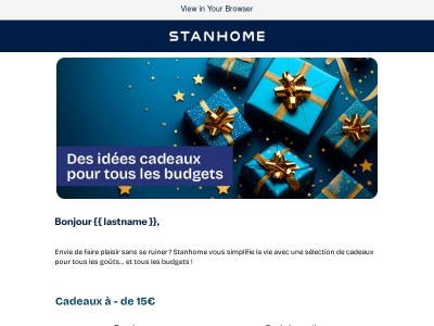 Des idées cadeaux pour tous les budgets 🎁