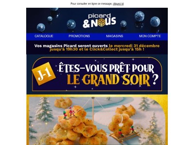 ⏰ J-1 : la sélection gourmande de dernière minute