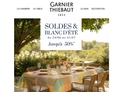 Soldes et Blanc d'été : jusqu'à -50%