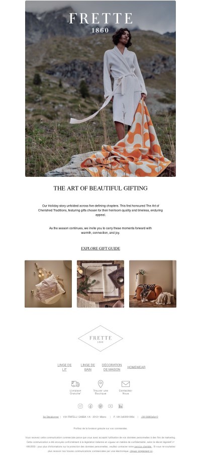 Selections for the Season