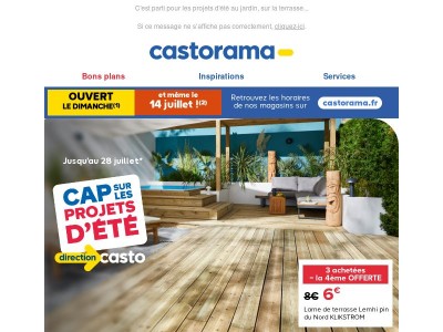 Voilà le soleil et les bons plans pour aménager votre extérieur ☀️