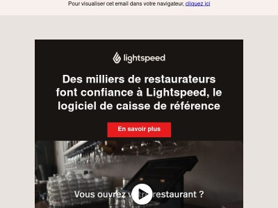 Pourquoi choisir Lightspeed ?