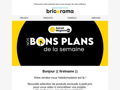[NOS BONS PLANS DE LA SEMAINE] Votre jardin n'attend plus que vous ! 🌱