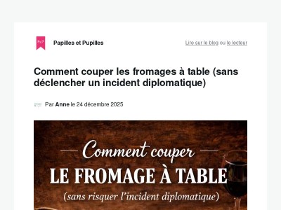 Comment couper les fromages à table (sans déclencher un incident diplomatique)
