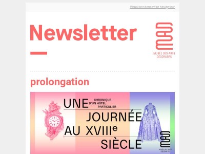 👒 ​​Juillet aux Arts Décoratifs !