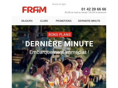 Dernière minute : soleil, détente et bons plans