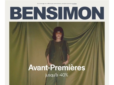 Les Avant-Premières commencent : jusqu’à -40%