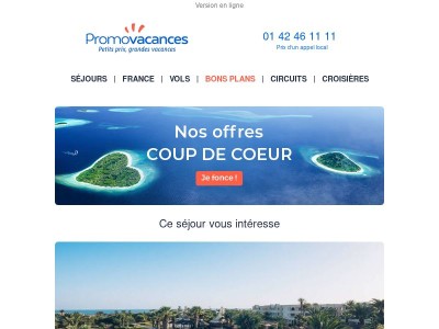 Cher voyageur, nous vous avons gardé les plus belles destinations !