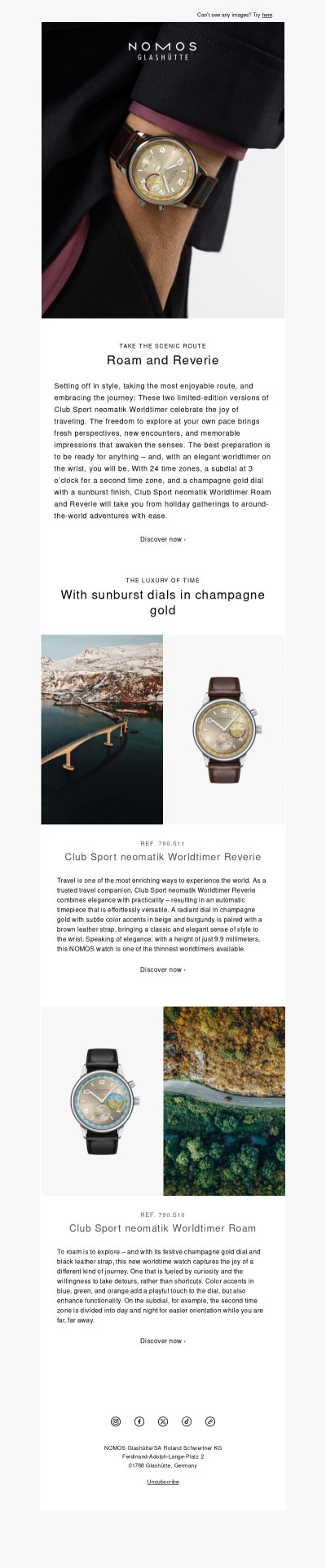 Two new limited editions, just in time for the festive season