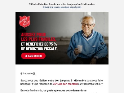 Connaissez-vous l'impact de votre don ?