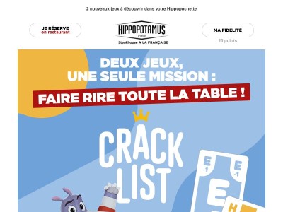 Crack List Junior & Blanc Manger Coco débarquent dans vos hippopochettes !