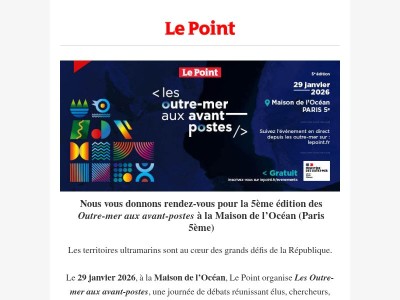 🔔 J-22 : Inscrivez-vous à la 5ème édition des Outre-mer aux avant-postes
