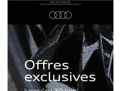 Profitez de nos offres hybrides et Audi Occasion jusqu’au 30 juin.