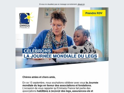 Journée Mondiale du Legs