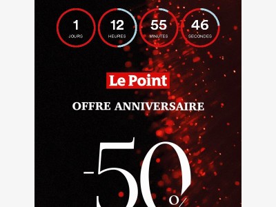 ⏱️ Dernier jour pour vous abonner à -50 %