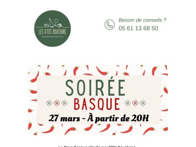 Une soirée basque signée Les P'tits Bouchons !