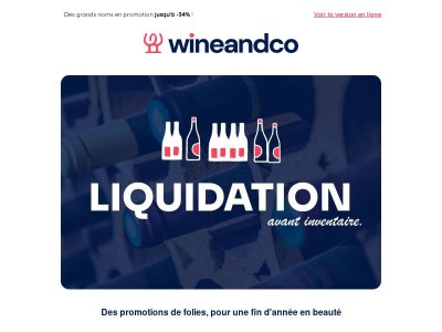🚨 LIQUIDATION TOTALE 🚨 Des promotions de -20% à -34%, terminez l'année en beauté !