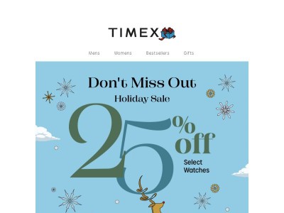 25% OFF | Holiday Shopping? Check ✅