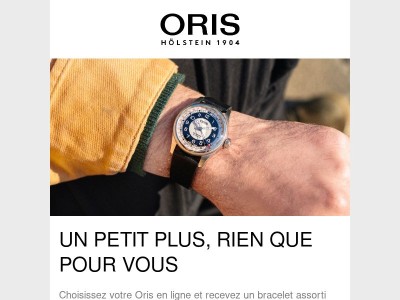 Votre prochain Oris s’accompagne d’un petit extra
