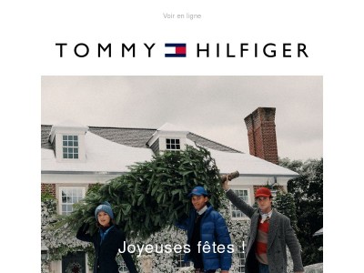 Joyeuses fêtes Hilfiger.