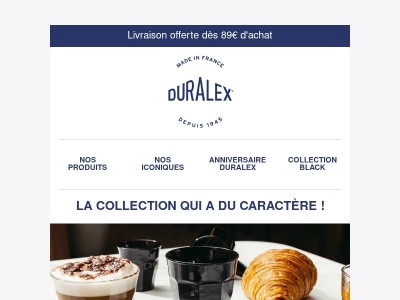 20% de remise sur la collection black !